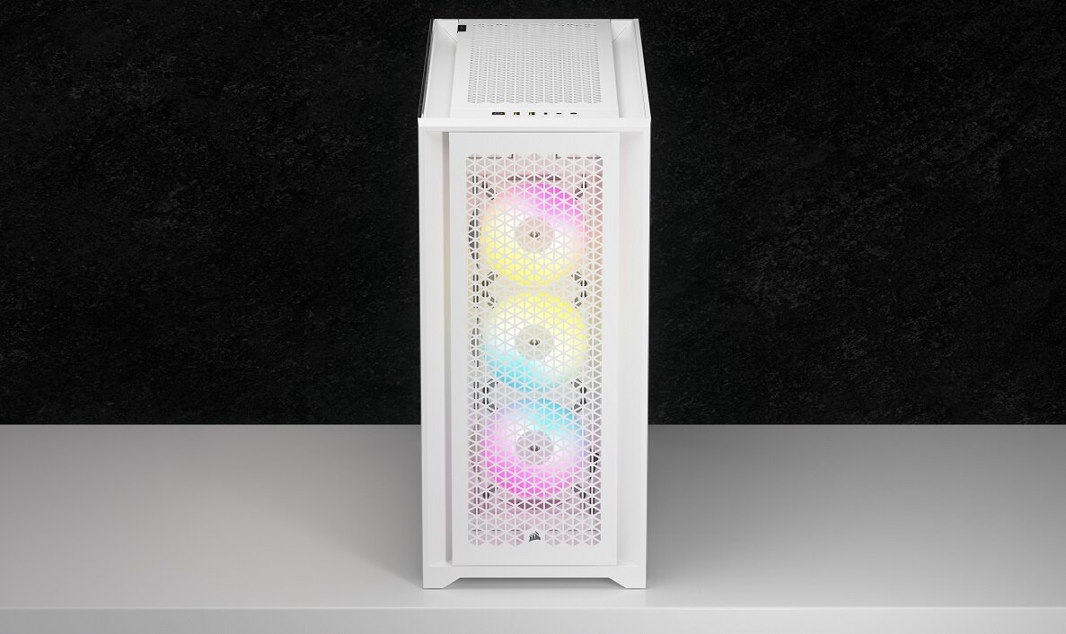 Obudowa CORSAIR iCUE 5000D Airflow RGB design wykonanie gaming chłodzenie jakość wytrzymałość wymiary złącza filtry zestaw