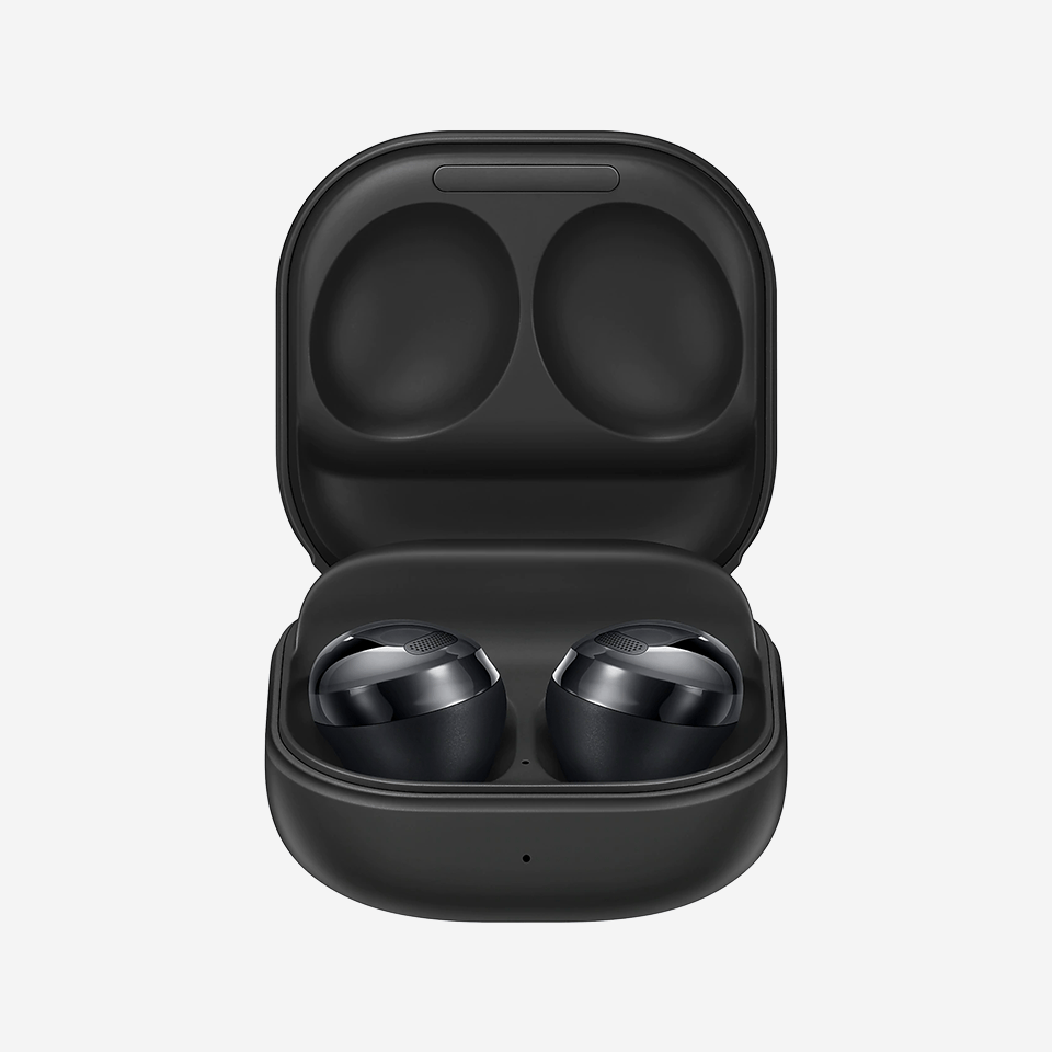 słuchawki douszne galaxy buds pro dostępne w Media Expert pozwolą Ci słuchać muzyki i sterować nią bez wyciągania S22 Ultra z kieszeni