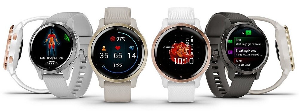 Zegarek sportowy GARMIN Venu 2S wykonanie