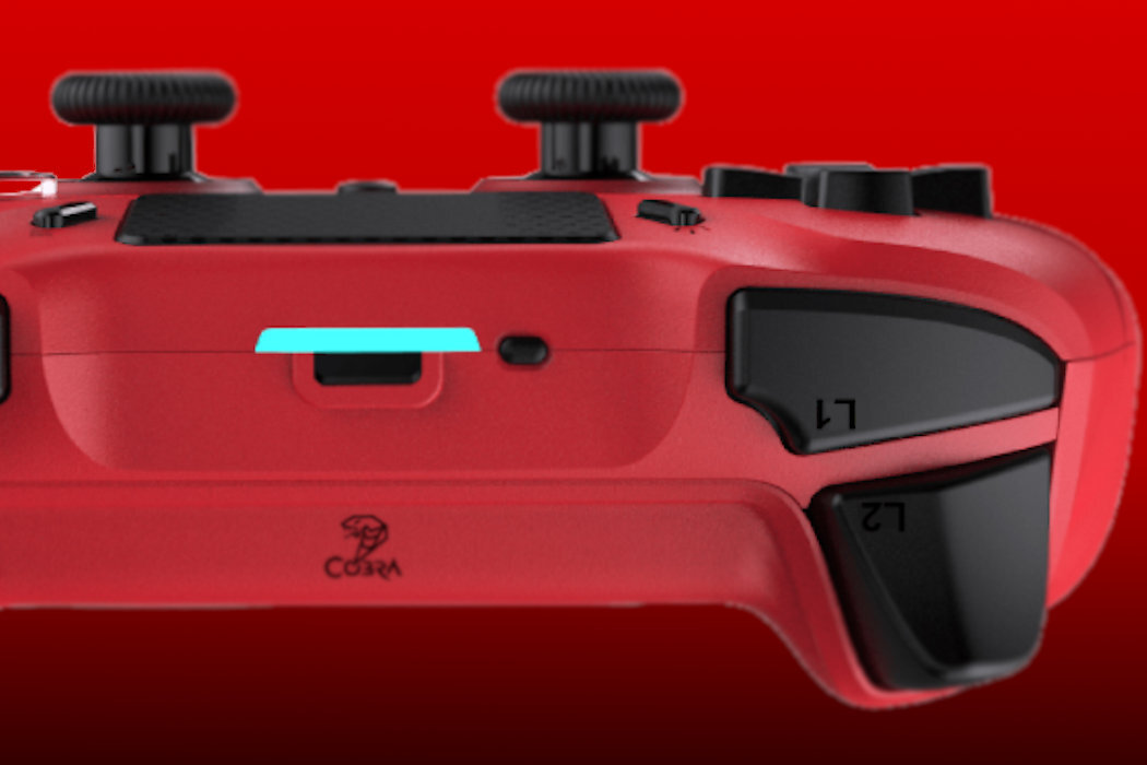 Kontroler COBRA QSP453BL PS4 konsola granie sterowanie gry