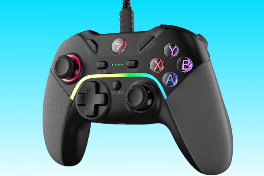 Kontroler COBRA QSP459WH PS4 konsola granie sterowanie gry