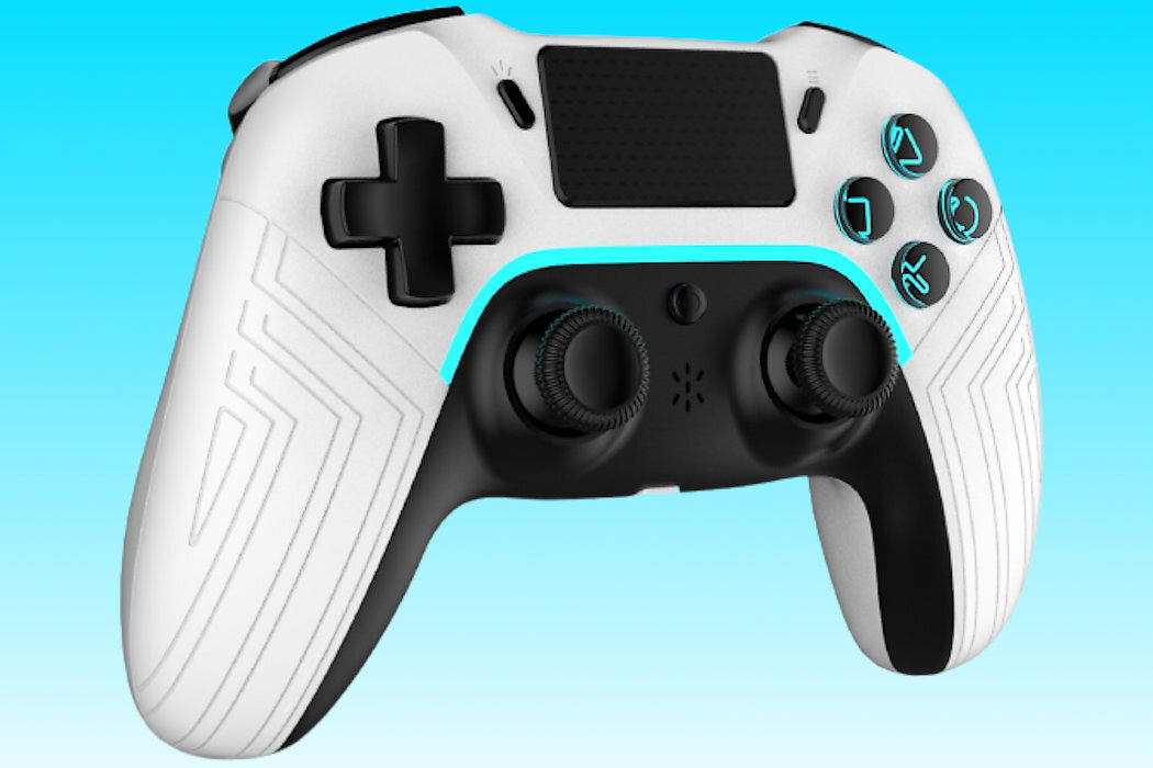 Kontroler COBRA QSP459WH PS4 konsola granie sterowanie gry