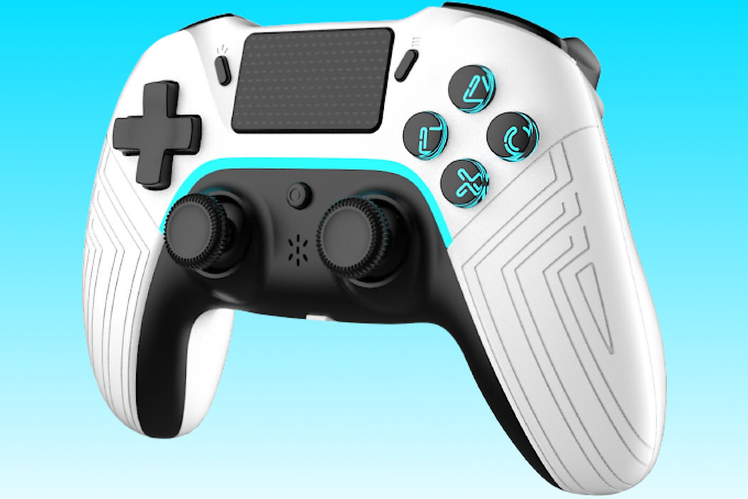 Kontroler COBRA QSP459WH PS4 konsola granie sterowanie gry