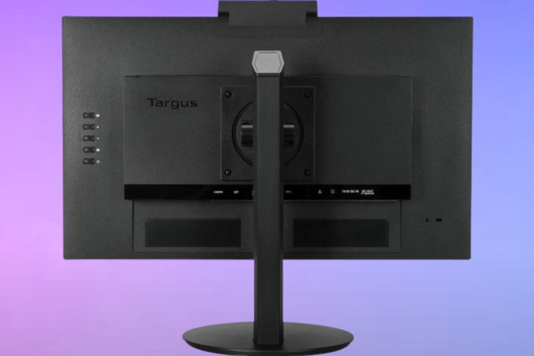 Monitor TARGUS DM4240PEUZ wygoda ergonomia zasilanie USB C USB A LCD porty rozdzielczość złącza przestrzeń Power Delivery mikrofon głośniki