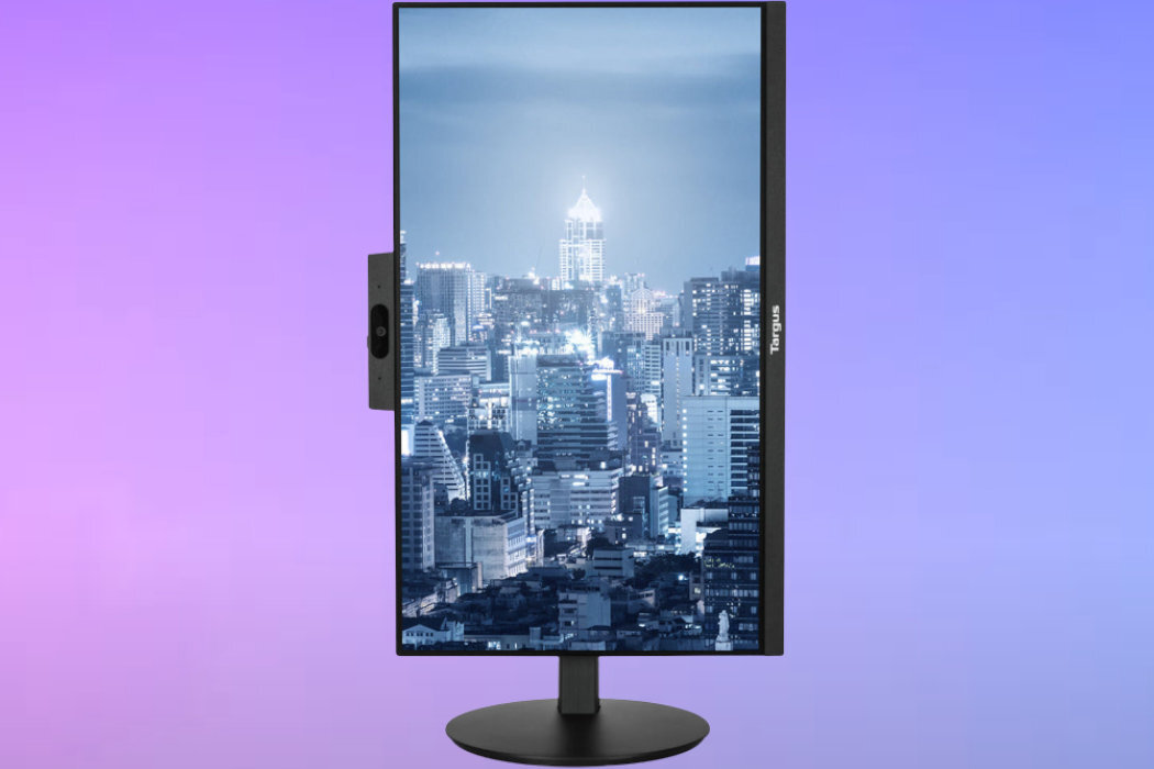 Monitor TARGUS DM4240PEUZ wygoda ergonomia zasilanie USB C USB A LCD porty rozdzielczość złącza przestrzeń Power Delivery mikrofon głośniki