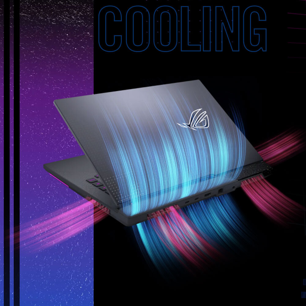 Laptop ASUS ROG Strix G17 G713R - Intelligent Cooling