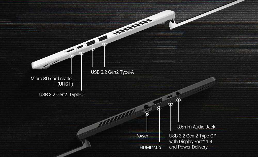 Laptop ASUS ROG Zephyrus G14 - USB Type-C 