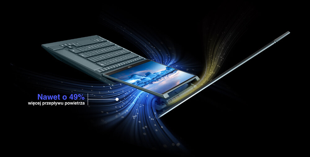 Laptop ASUS TUF Gaming F15 15.6 IPS 144Hz i5-10300H 16GB SSD 512GB GeForce GTX1650 Windows 11 Home chłodzenie