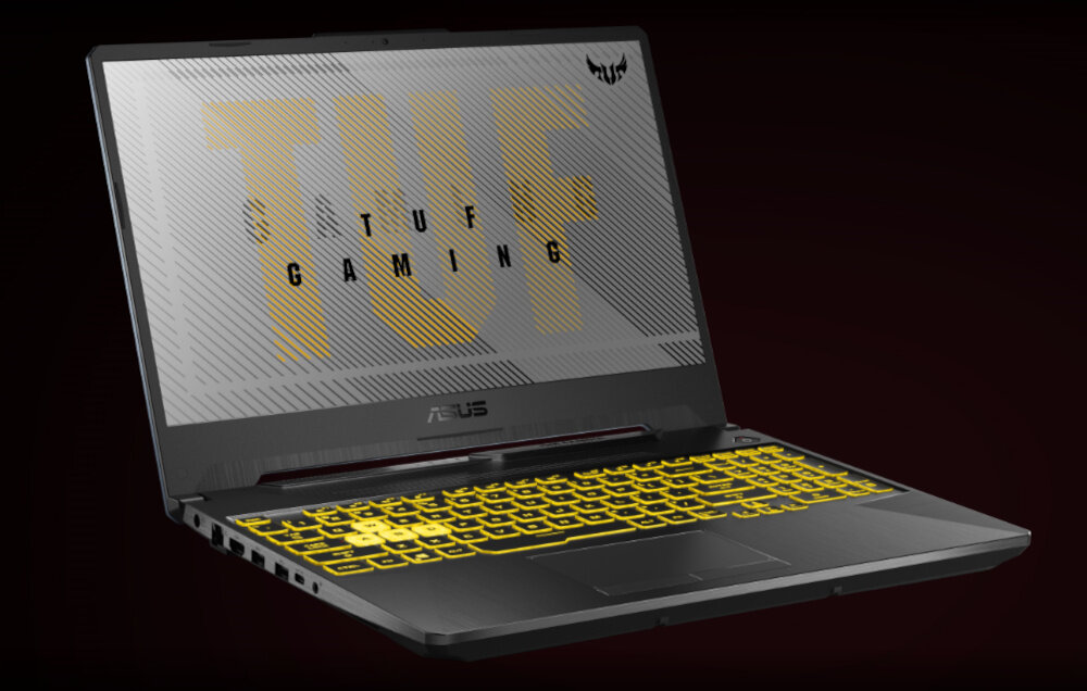 Laptop ASUS TUF Gaming F15 15.6 IPS 144Hz i5-10300H 16GB SSD 512GB GeForce GTX1650 Windows 11 Home obraz wydajność