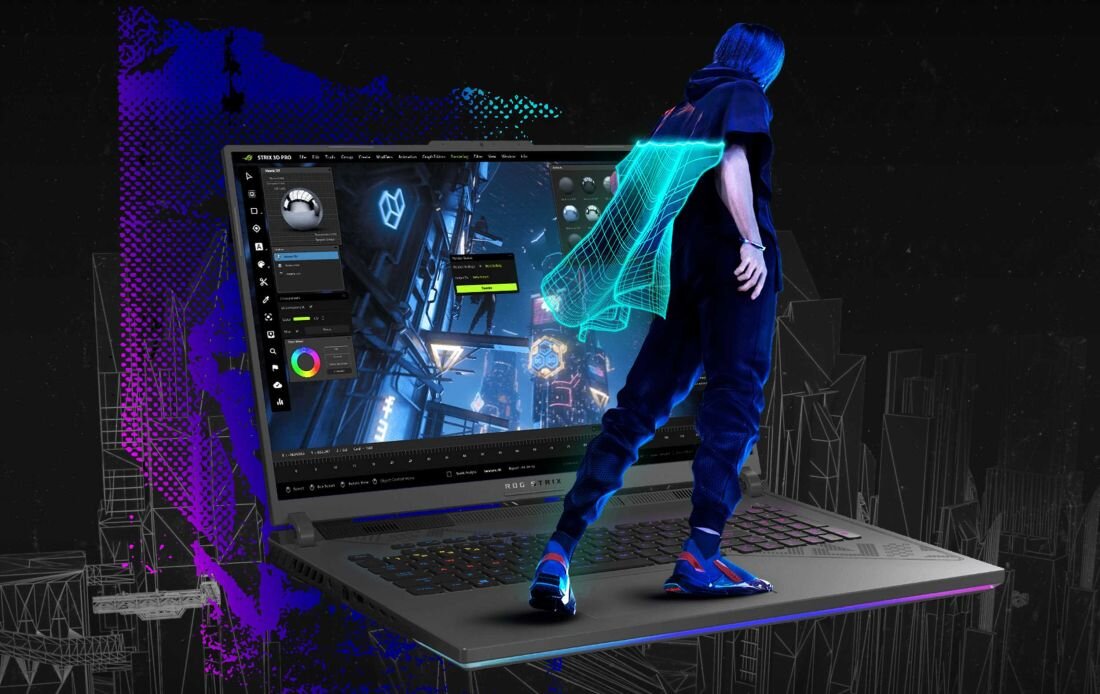 Laptop ASUS ROG Strix G18 - Intel Core