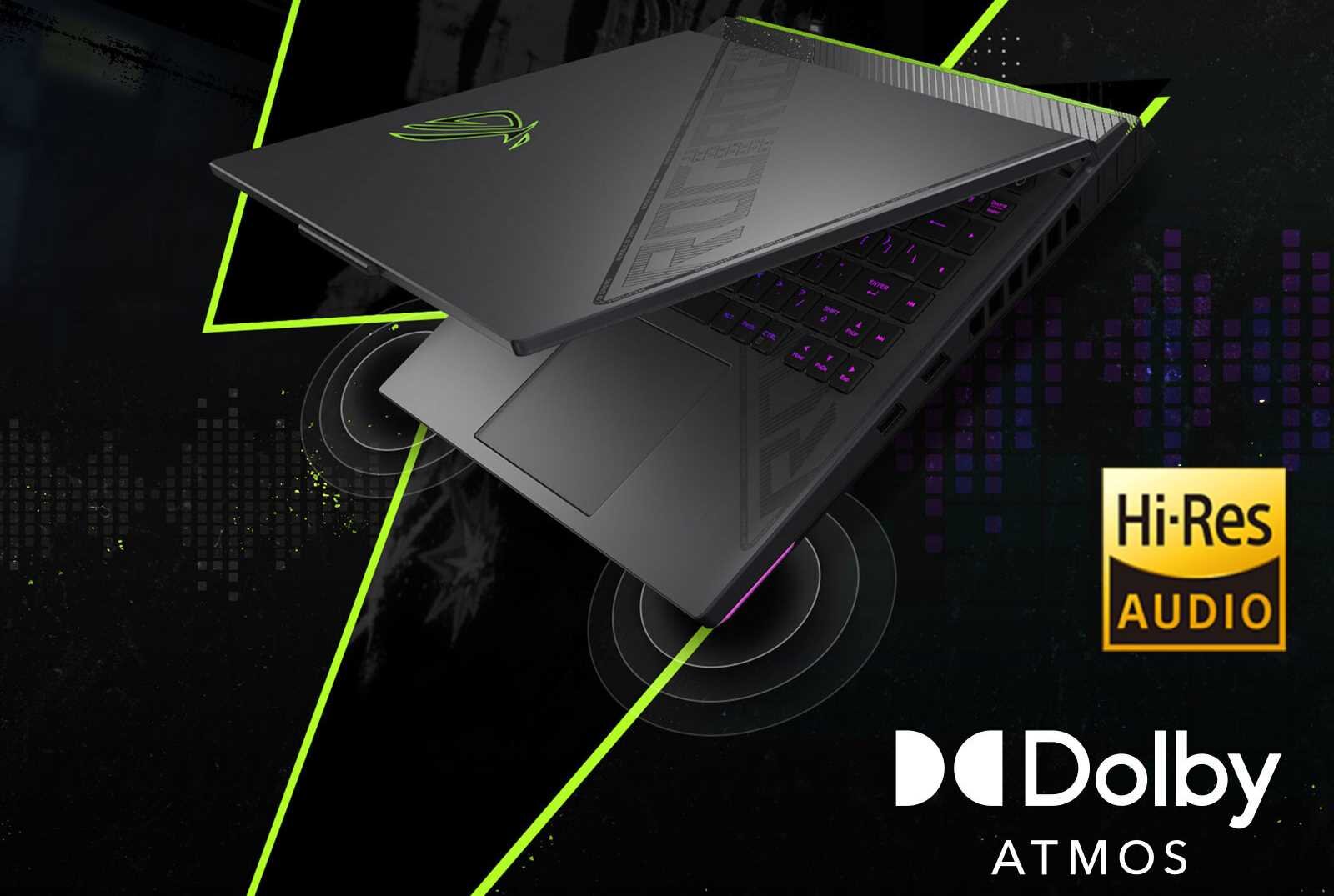 Laptop ASUS ROG Strix G18 - Dolby Atmos