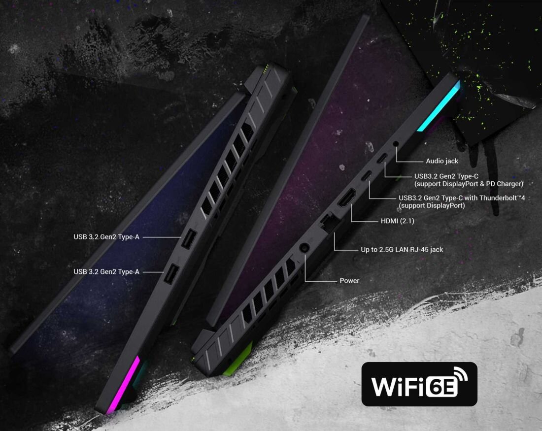 Laptop ASUS ROG Strix G18 - Wi-Fi 6E