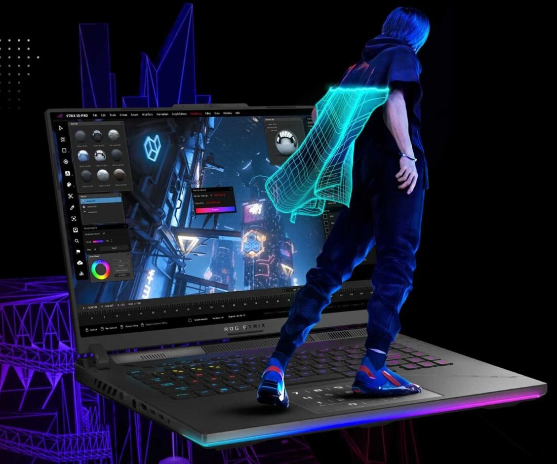 Laptop ASUS ROG Strix SCAR 18 - Streaming