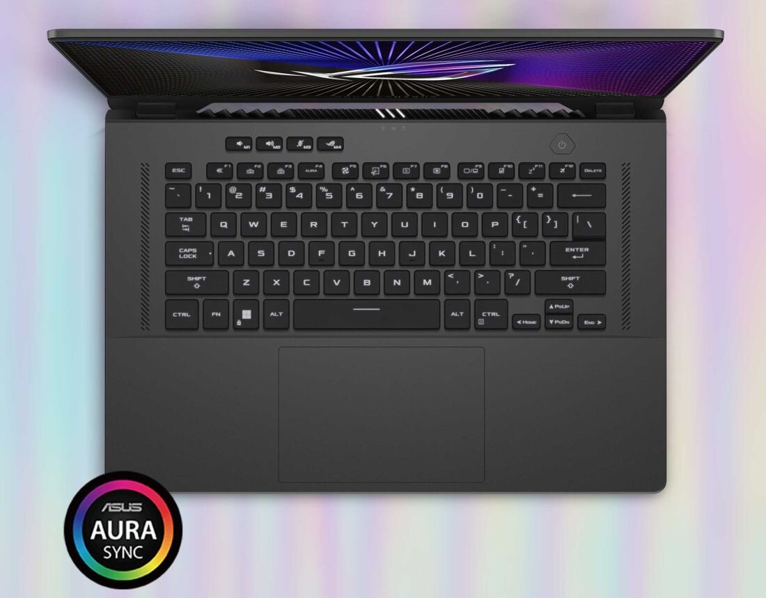 Laptop ASUS Zephyrus G16 GU603Z - N-key rollover 
