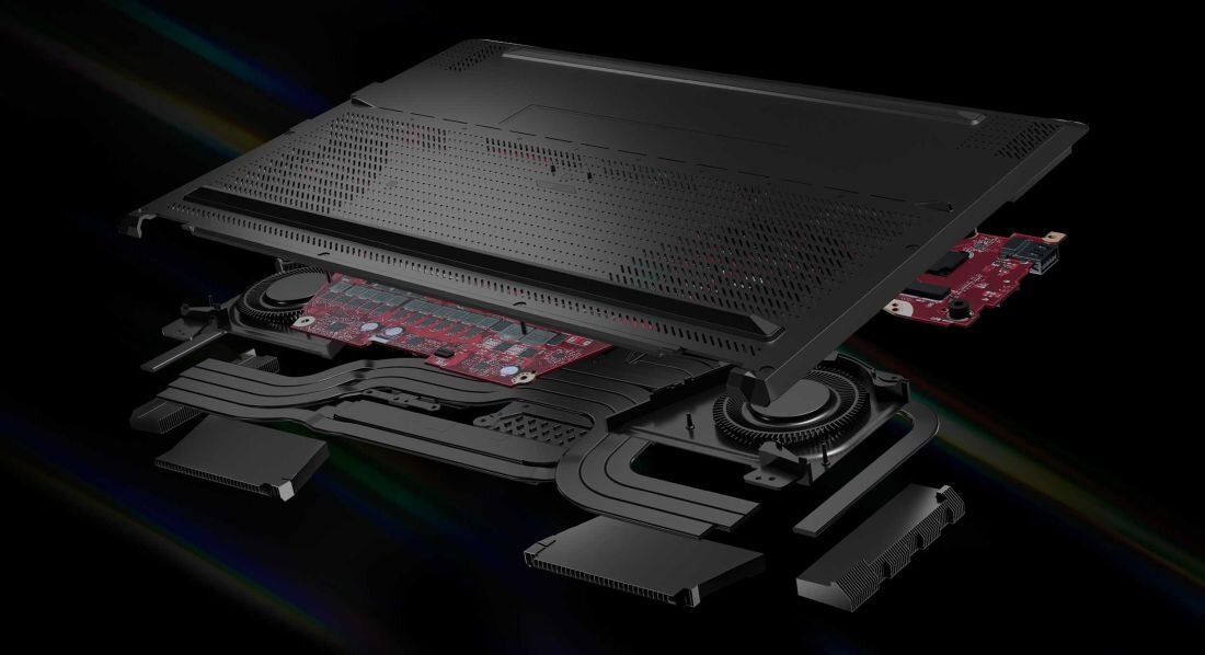 Laptop ASUS Zephyrus G16 GU603Z - ROG Intelligent Cooling 