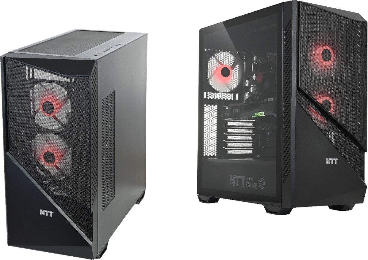 Komputer NTT Game X ZKG-I7B660-T23 design wygląd podświetlenie