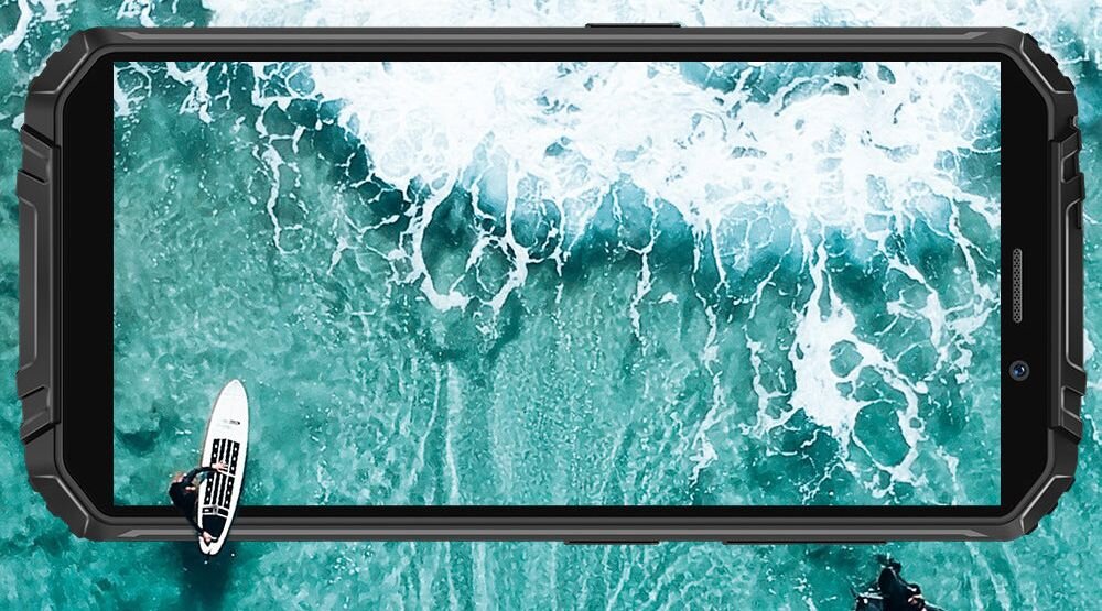Smartfon OUKITEL WP18 Pro ekran bateria aparat procesor ram pamięć pojemność rozdzielczość zdjęcia filmy opis dane cechy blokady system łączność wifi bluetooth obudowa szkło odporność porty muzyka transfer sieć przekątna matryca waga czujniki oled amoled ips