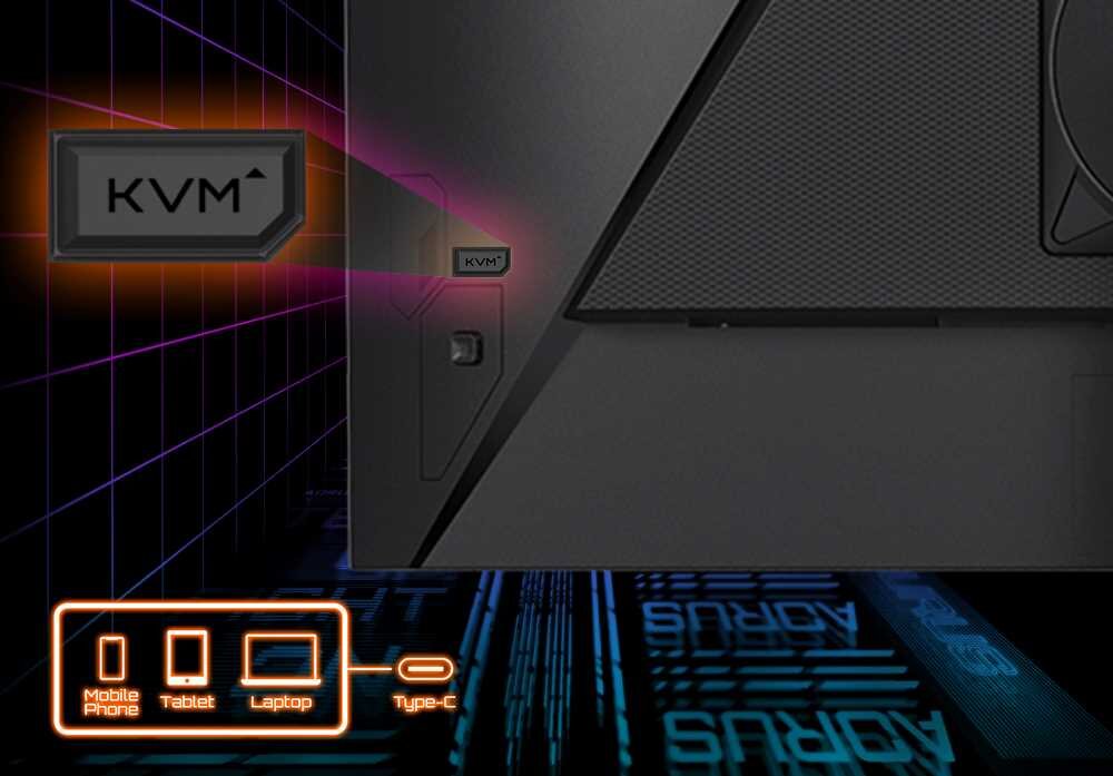 Monitor GIGABYTE M28U Arm Edition - KVM