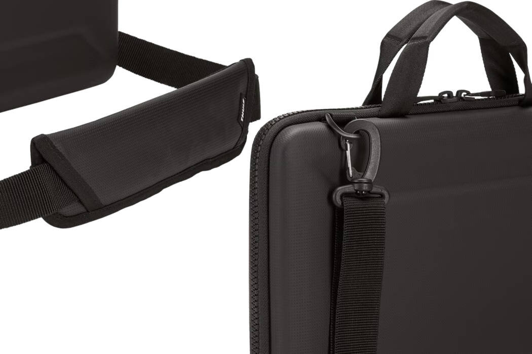 Torba do laptopa THULE Gauntlet Attache 4.0 16 cali czarny ochorona bezpieczeństwo wymiary użytkowanie wytrzymałość odporność
