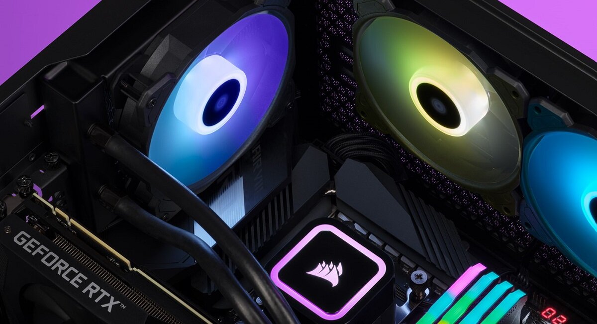 Chłodzenie wodne CORSAIR iCUE Elite RGB podświetlenie RGB Skuteczna cicha praca Wysoka wydajność Wbudowane diody LED Wysoka jakość