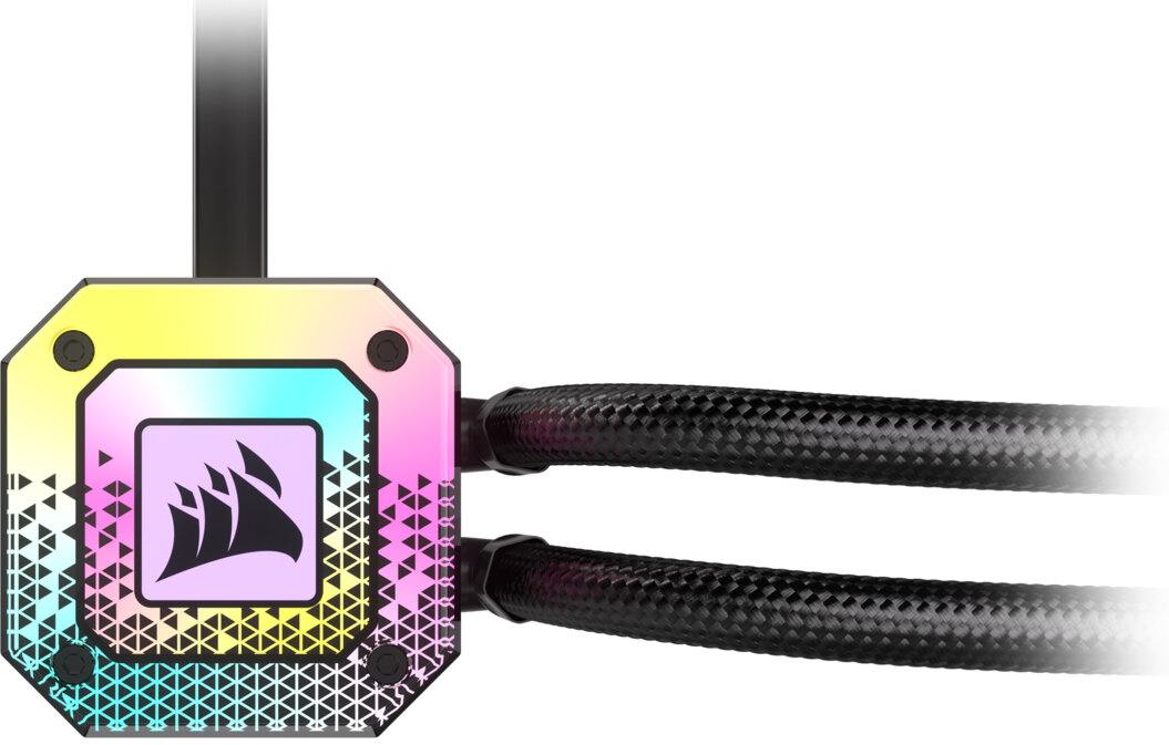 Chłodzenie wodne CORSAIR iCUE H150i Elite Capellix XT Automatyczna regulacja prędkości wentylatorów Tryb Zero RPM Zamknięty układ chłodzenia Kontroler RGB