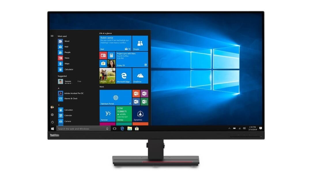 Monitor LENOVO ThinkVision T32p-30 - 4K 3840 x 2160 px IPS 32
