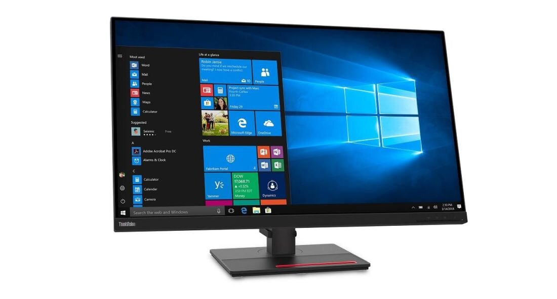 Monitor LENOVO ThinkVision T32p-30 - 100% sRGB NearEdgeless