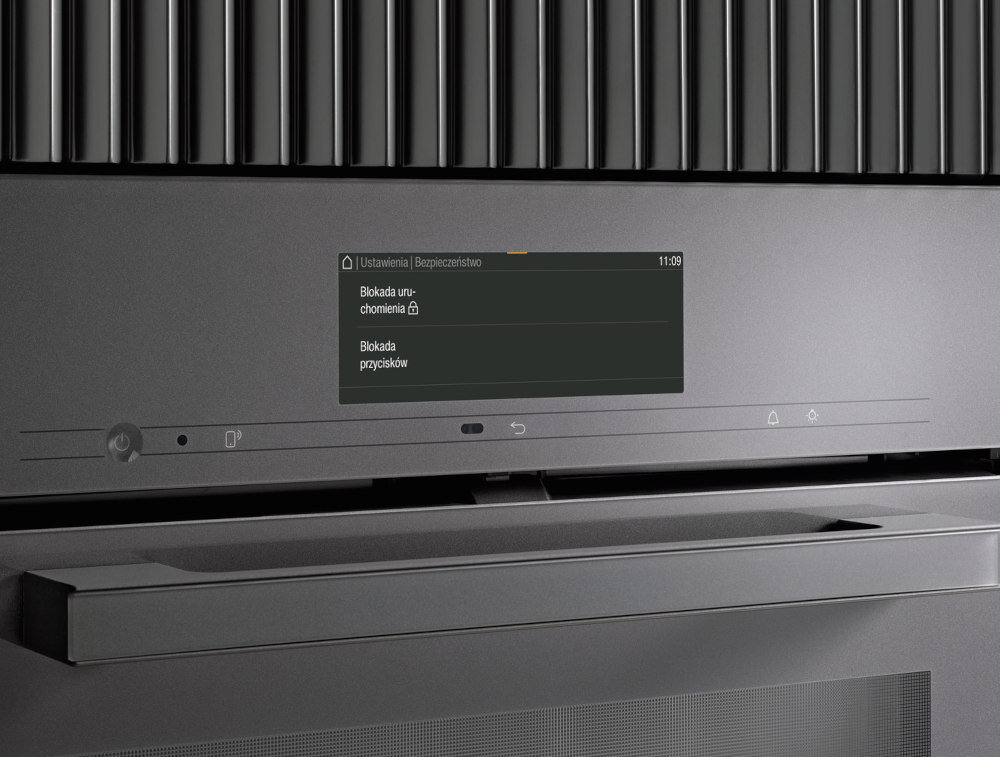 Piekarnik MIELE H 2861 B Stal CleanSteel Elektryczny Czarno-stalowy A+ bezpieczenstwo automatyczne wylaczenie