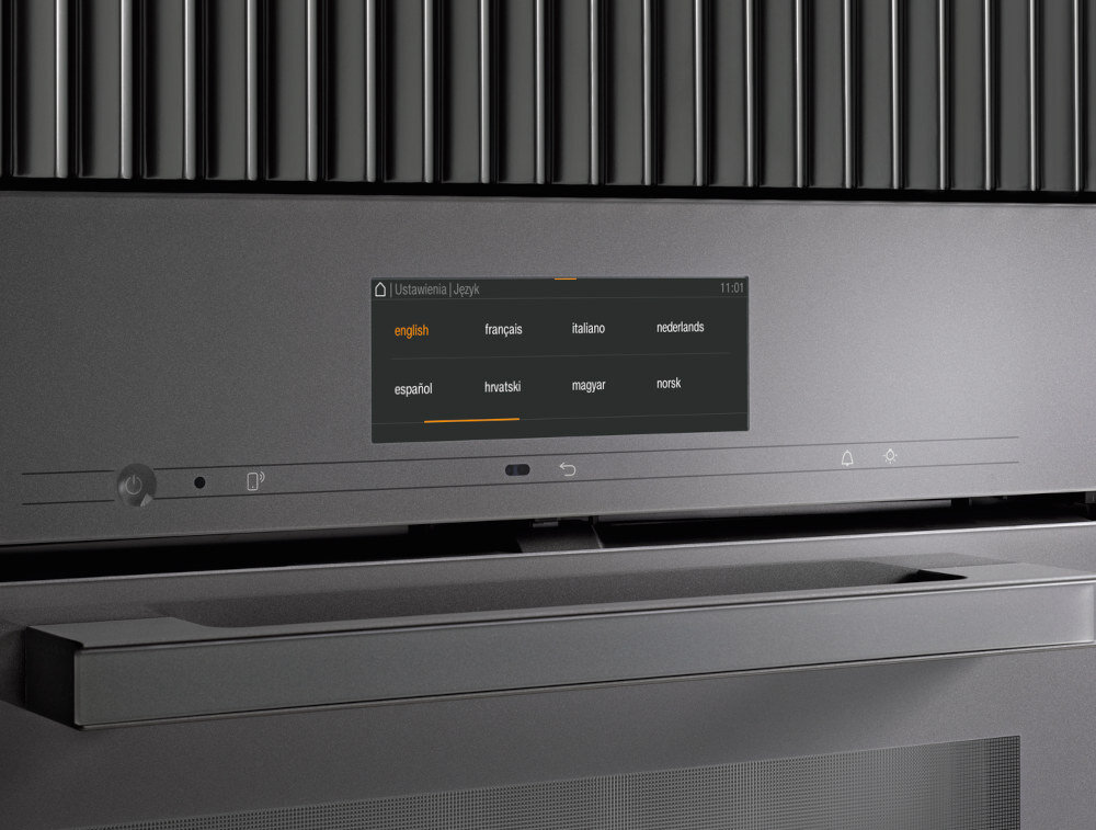 Piekarnik MIELE H 2861 BP Obsidianblack Elektryczny Czarny A+ Funkcja MultiLingua komfort obsluga uzytkowanie DirectSensor S