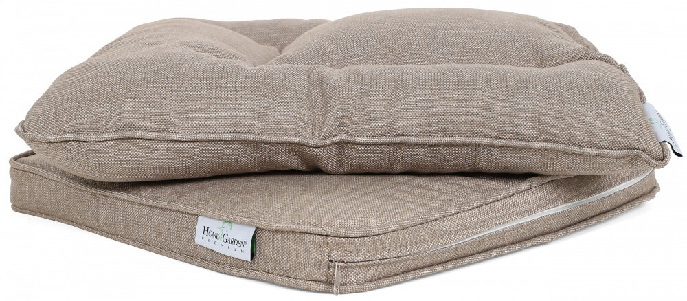 Zestaw mebli ogrodowych HOME & GARDEN Bristol 485021 Brązowy poduszki wygodne miękkie przyjemne w dotyku doskonały komfort wypoczynku łatwe w czyszczeniu ściągane pokrowce