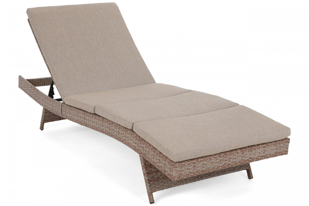 Zestaw mebli ogrodowych HOME & GARDEN Bora Bora 579326 Brązowy wygodne poduszki suwaki prać w łagodnych środkach myjących