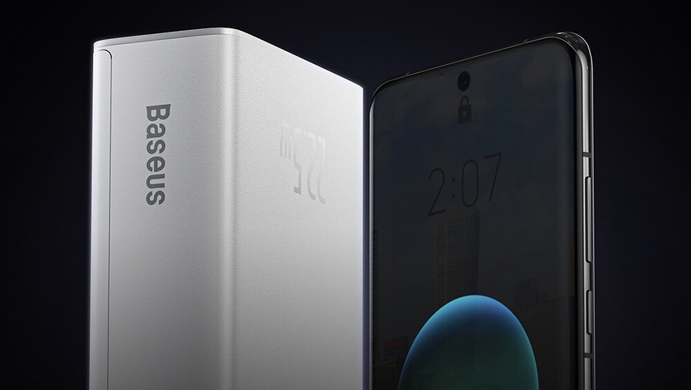 Powerbank BASEUS Star-Lord PPXJ080102 30000mAh 22.5W ładowanie pojemność bezpieczeństwo