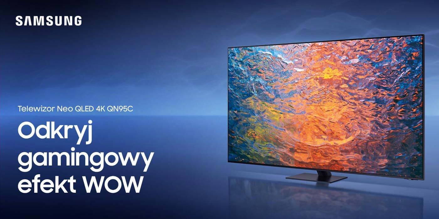 Dostępny w Media Expert telewizor Samsung QE65QN95CATXXH zachwyca designem i jakością wyświetlanego obrazu Dostępny w Media Expert telewizor Samsung QE65QN95CATXXH zachwyca designem i jakością wyświetlanego obrazu