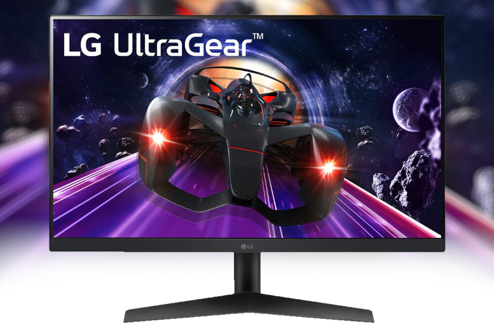 Monitor LG UltraGear 24GN60R-B ekran przekątna wielkość