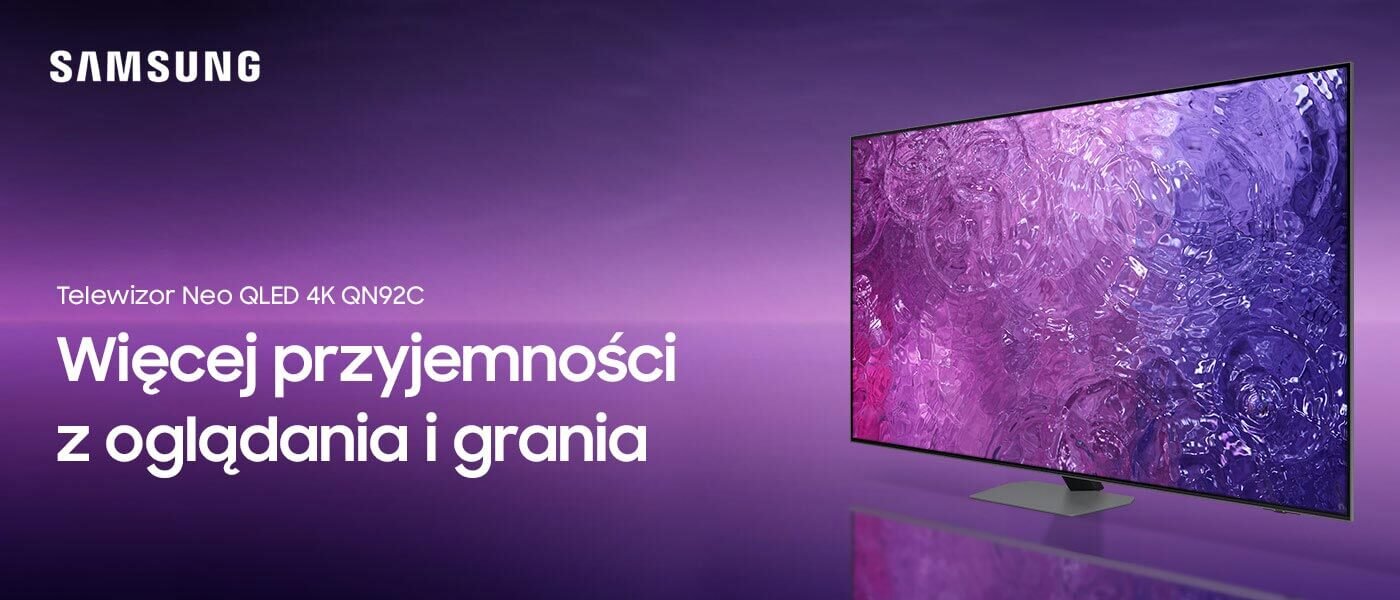 Przyjdź do Media Expert, by poznać telewizor Samsung Qled QN92C