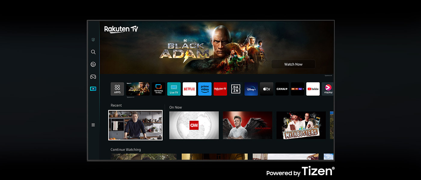 SmartHub od Tizen zapewnia dostęp do Twojej ulubionej rozrywki