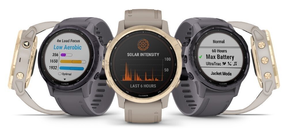Zegarek sportowy GARMIN Fenix 6 Solar opis