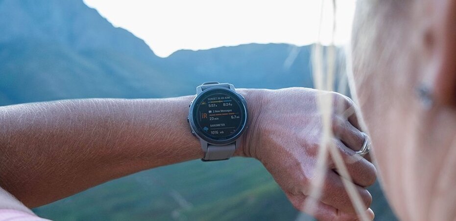 Zegarek sportowy GARMIN Fenix 6 Solar cwiczenia
