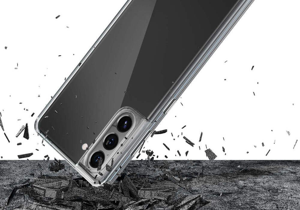Etui 3MK Clear Case do Samsung Galaxy S23 Przezroczysty testy Absorber125™ wytrzymałość