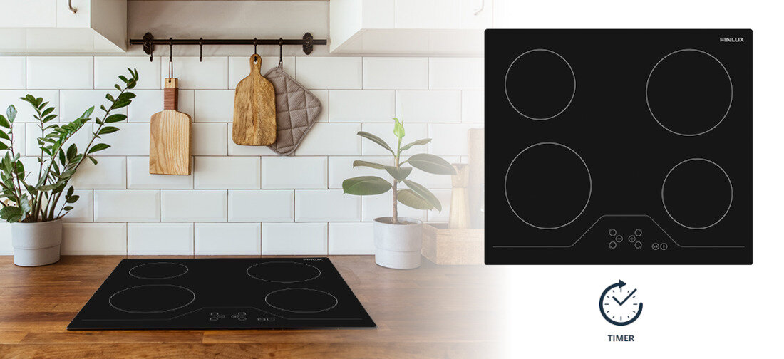 plyta ceramiczna FINLUX FP-64NTN10B funkcje munutnik timer mozliwosci funkcje wygoda komfort