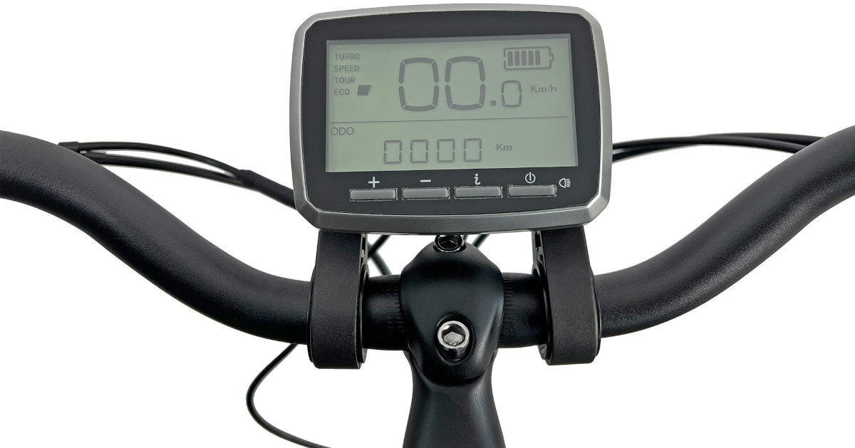 ROWER ELEKTRYCZNY MIEJSKI STUCCHI SWING 28 BIAŁY D46 18 wyświetlacz informacje czytelny