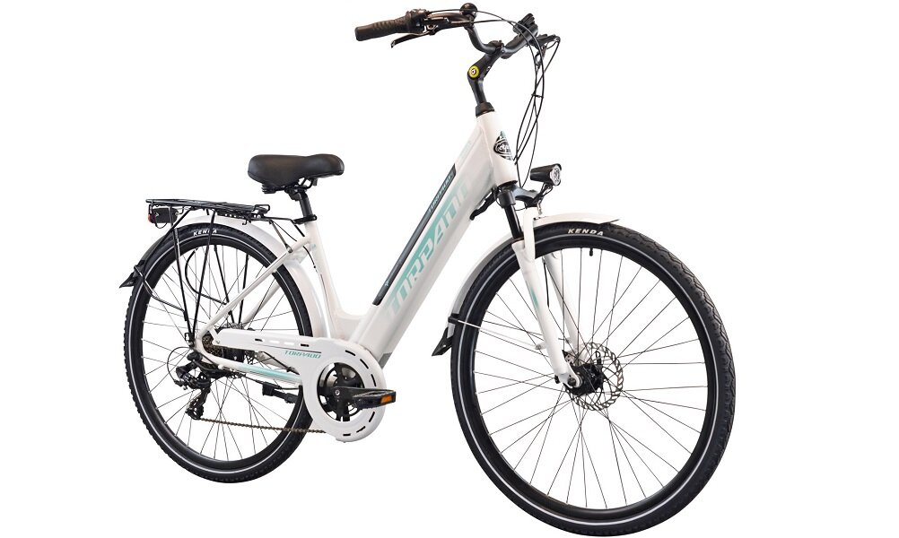 Rower elektryczny TORPADO Eolo M20 28 cali męski Czarny wyglad silnik