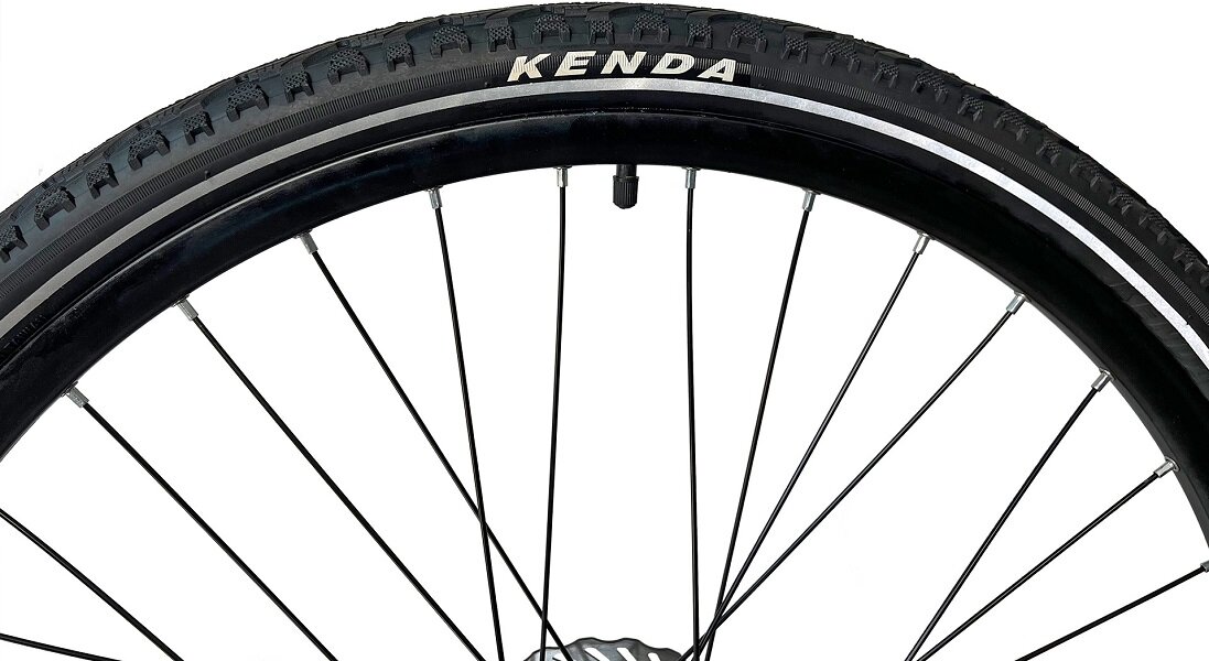 Rower elektryczny TORPADO Eolo M20 28 cali męski Czarny kola