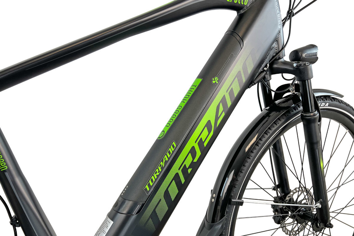 ROWER ELEKTRYCZNY MIEJSKI TORPADO APOLLO bateria