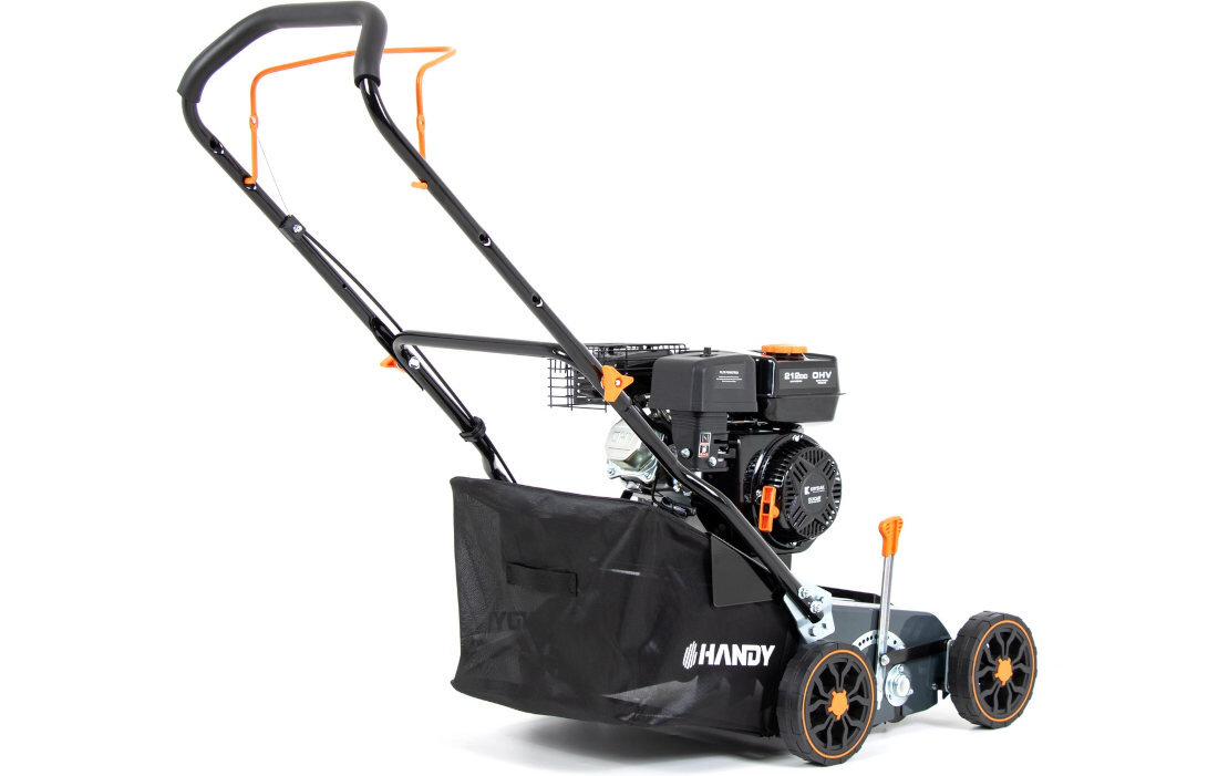 Wertykulator spalinowy HANDY DKW40 narzędziowy system wymiany wałka konserwacja wymiana części 18 noży tnących 28 stalowych sprężyn/pazurków