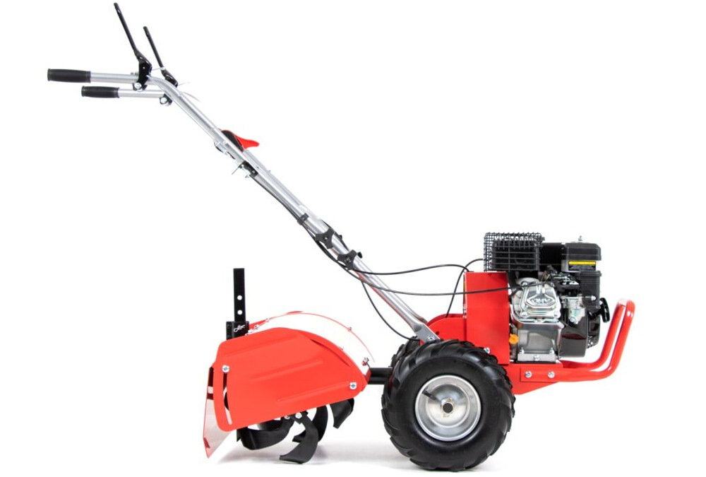 Glebogryzarka spalinowa FAWORYT SHT48-196L Loncin G200F solidne efektywne narzedzie ogrodnicze do przekopywania przygotowania gleby do uprawy roslin solidna konstrukcja wydajny silnik spalinowy