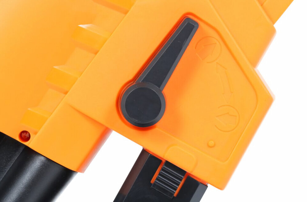 Odkurzacz do liści HANDY DWO 2600A elektryczny zbiera liście do pojemnika zdmuchuje bałagan funkcja dmuchawy wydmuchuje powietrze z prędkością do 270 km/h funkcja rozdrabniania po rozdrobnieniu materiał 10:1