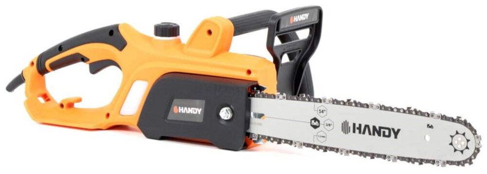 Pilarka elektryczna HANDY OTP1636 do drewna opalowego desek galezi potezny silnik automatyczne smarowanie lancucha hamulec bezpieczenstwa