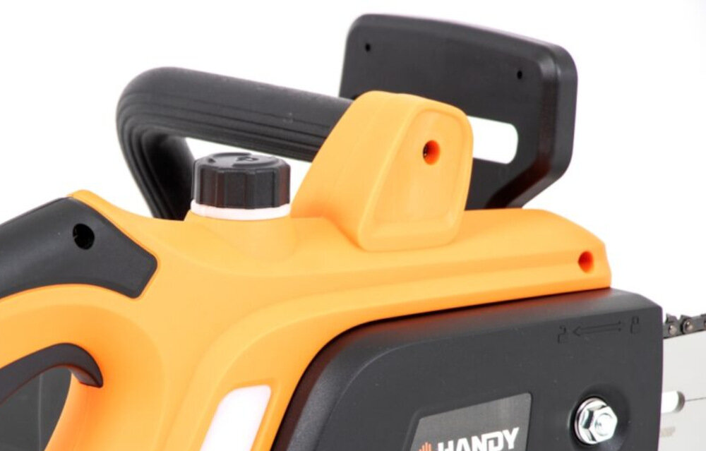 Pilarka elektryczna HANDY OTP1636 solidny podwojny uchwyt ergonomiczna konstrukcja rekojesc antyposlizgowy material metalowy uklad napedowy
