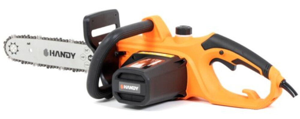 Pilarka elektryczna HANDY OTP1636 tehcnologia automatycznego smarowania lancucha zbiornik oleju pojemnosc 230 ml pompka do automatycznego smarowania
